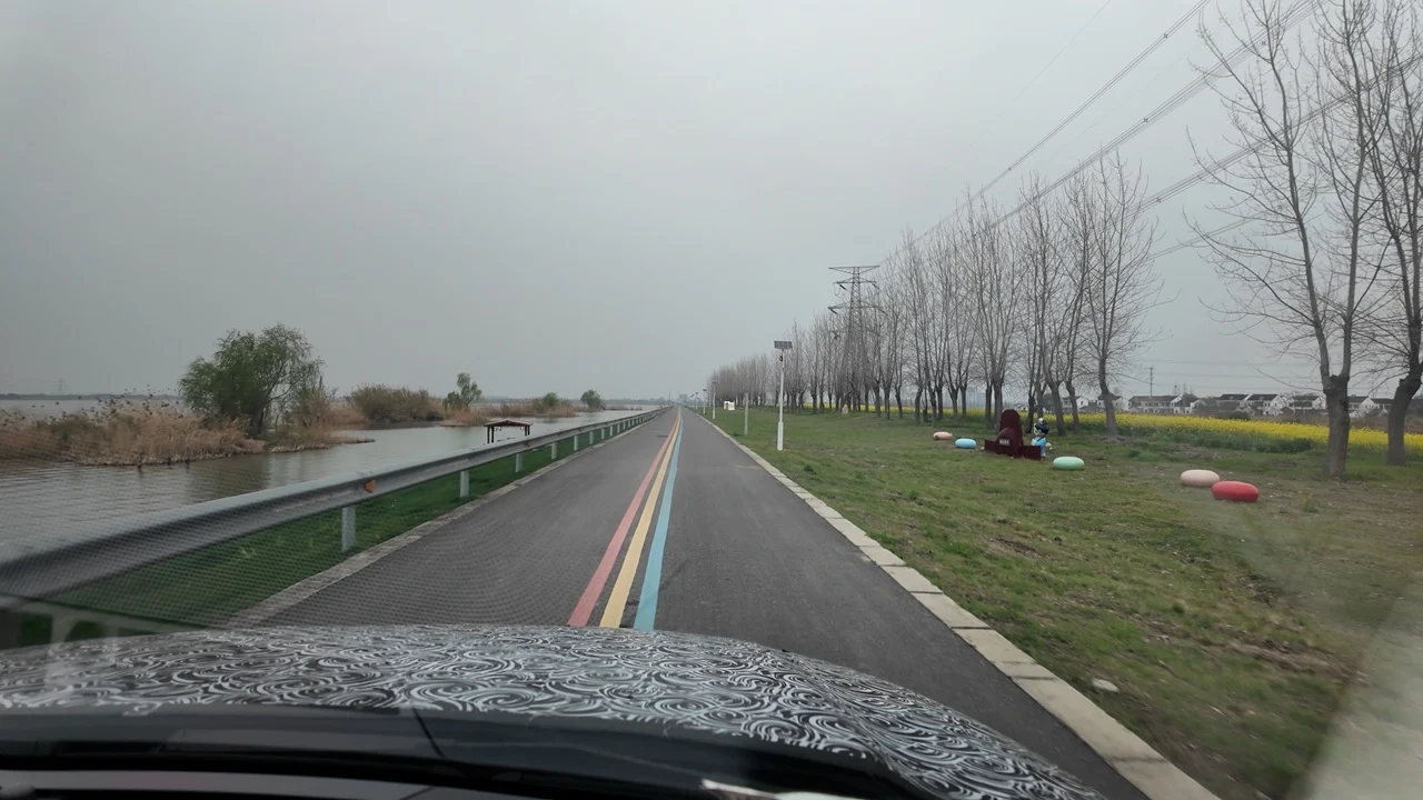 No.3-看看我的秘密拍车基地环境怎么样？中国江苏苏州漕湖驾车视频，4K60帧05