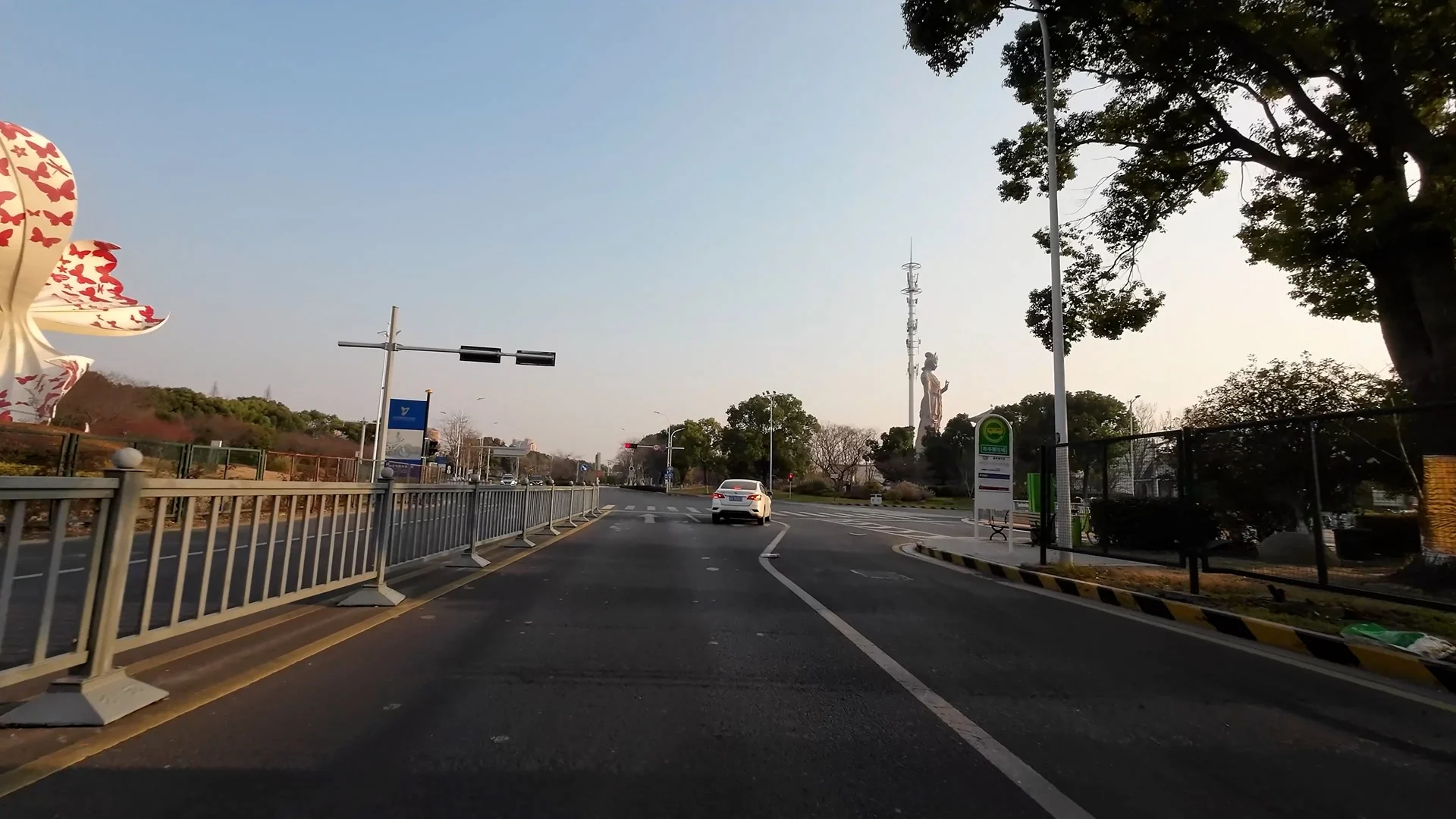 驾车苏州阳澄湖半岛旅游度假区4K-7