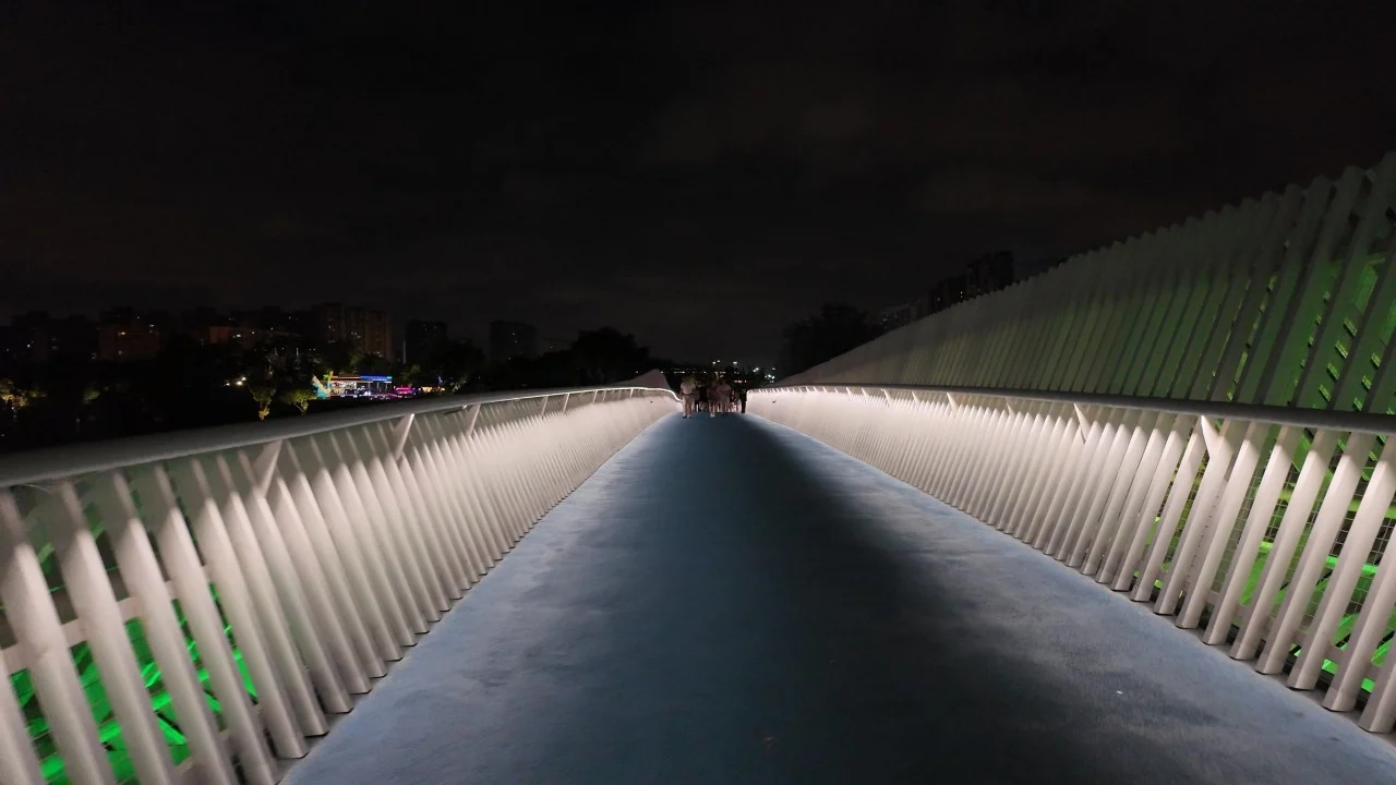 CityWalk晚饭后溜达-苏州小外滩，活力体育公园，元和塘公园，伦敦桥、蠡口桥 12
