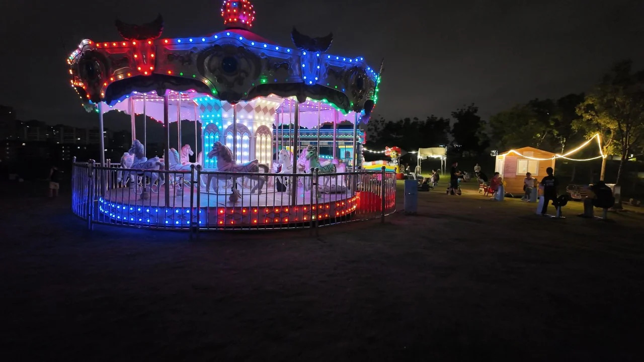 CityWalk晚饭后溜达-苏州小外滩，活力体育公园，元和塘公园，伦敦桥、蠡口桥 13